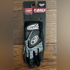 NEW Rawlings T-Ball Baseball Softball Batting Gloves Ages 3-6